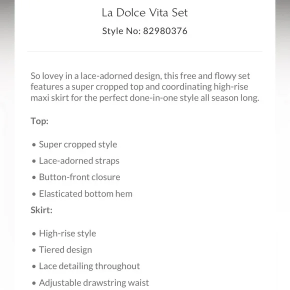 Free People La Dolce Vita Set - Picture 6 of 17